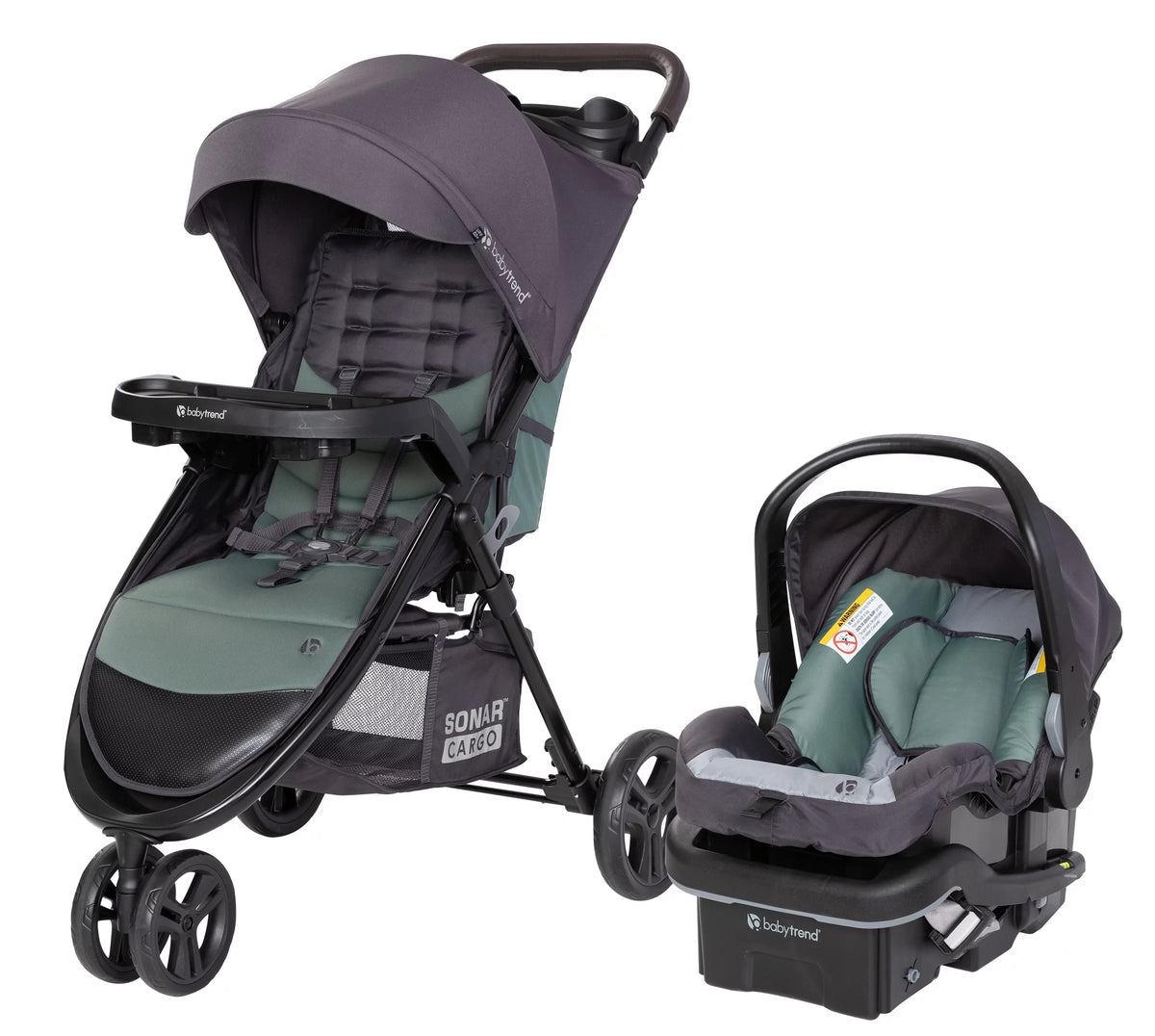 3-Wheel Travel System with Infant Car Seat Y5934