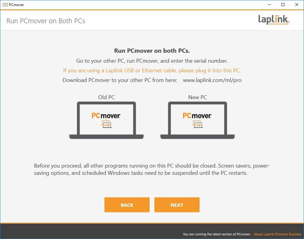 PCmover Business Technician License with USB 3.0 cable E15628