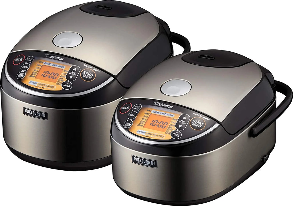 5.5 Cup Stainless Black Pressure Induction Heating Rice Cooker Z8334