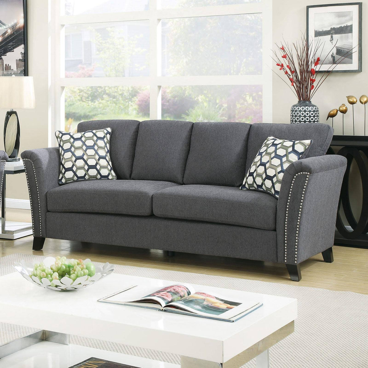 Gray Sofa C167