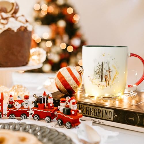 Christmas Mugs Set of 4 11Oz E475