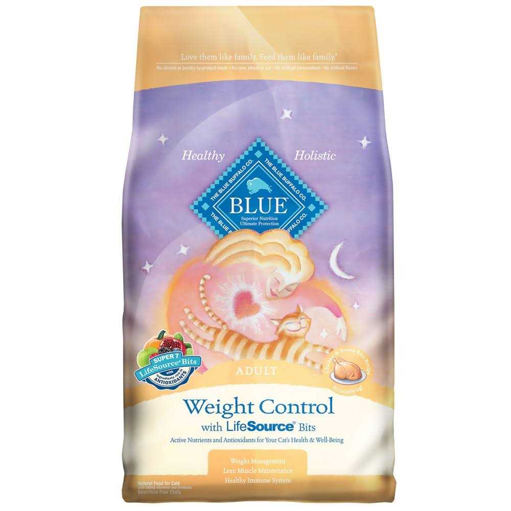 Blue Weight Control Adult Cat Dry Food T296