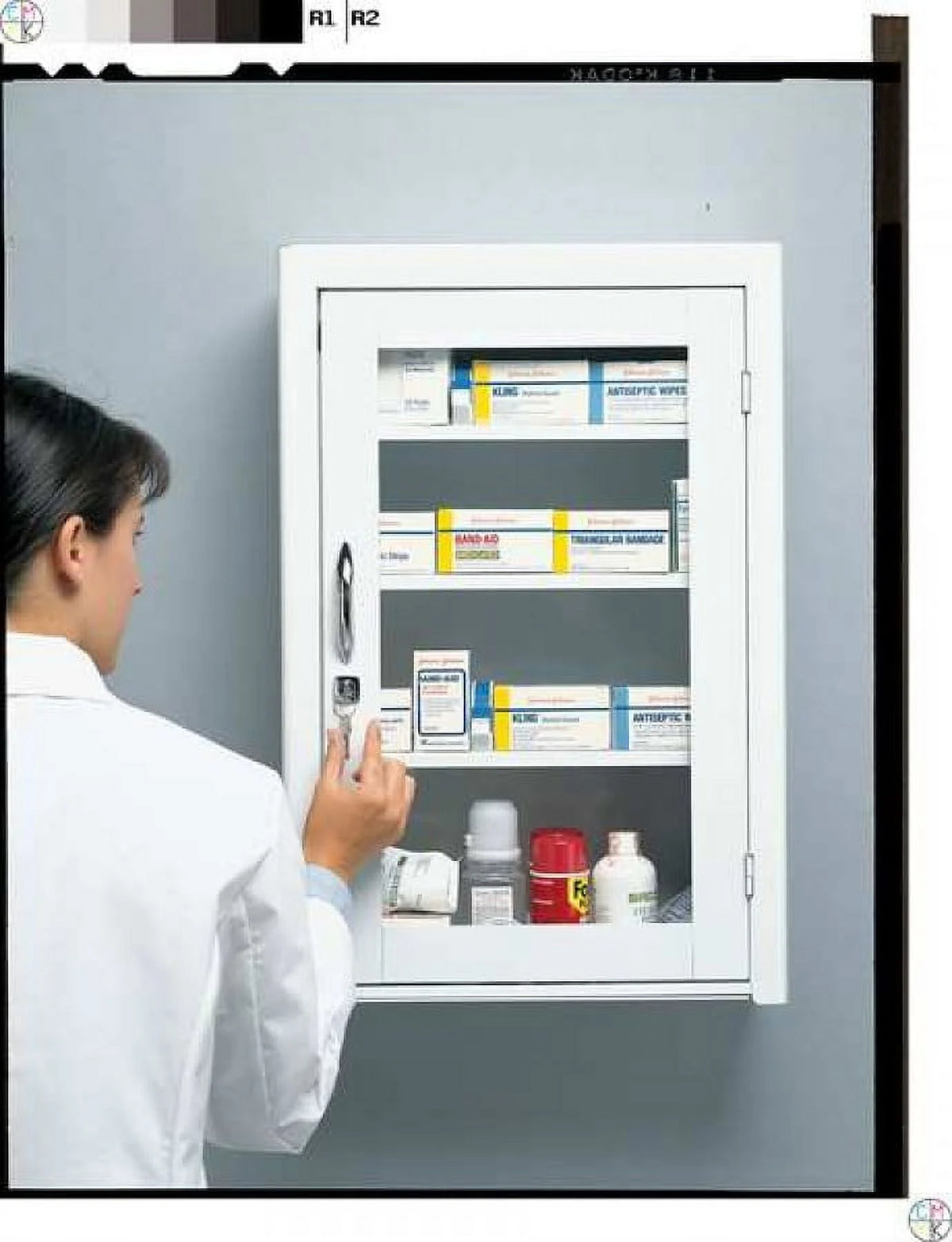 Steel First Aid Cabinet Z6028