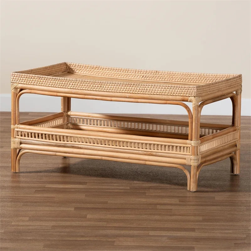 Natural Rattan Coffee Table S5770