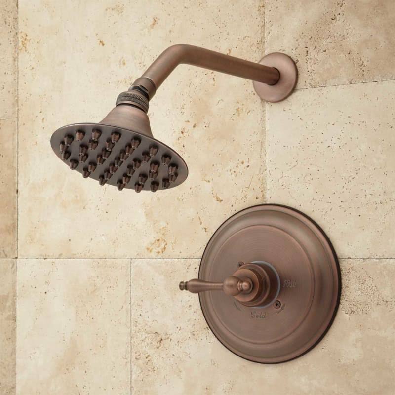Pressure Balanced Shower Only Trim Package with Rain Shower Head B848229