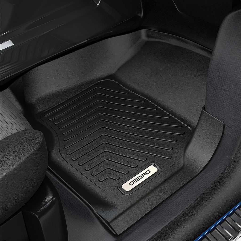 Black TPE All Weather Floor Mats D567164