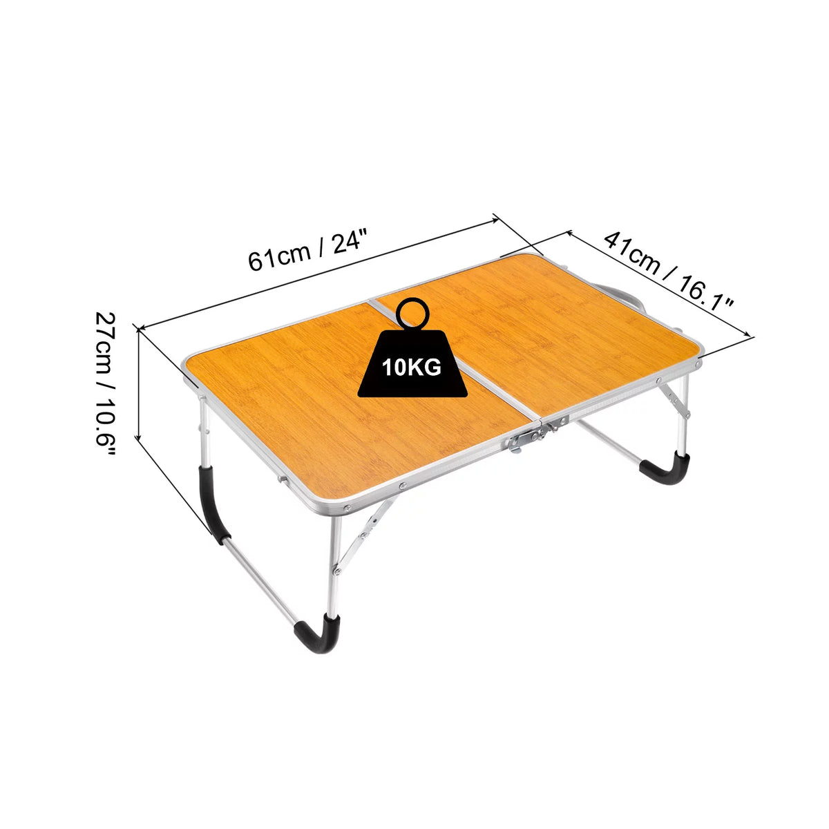 Foldable Portable Lap Desk Brown H99931