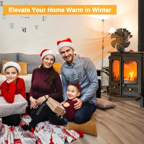Wood Stove Fan with Bracket U93639
