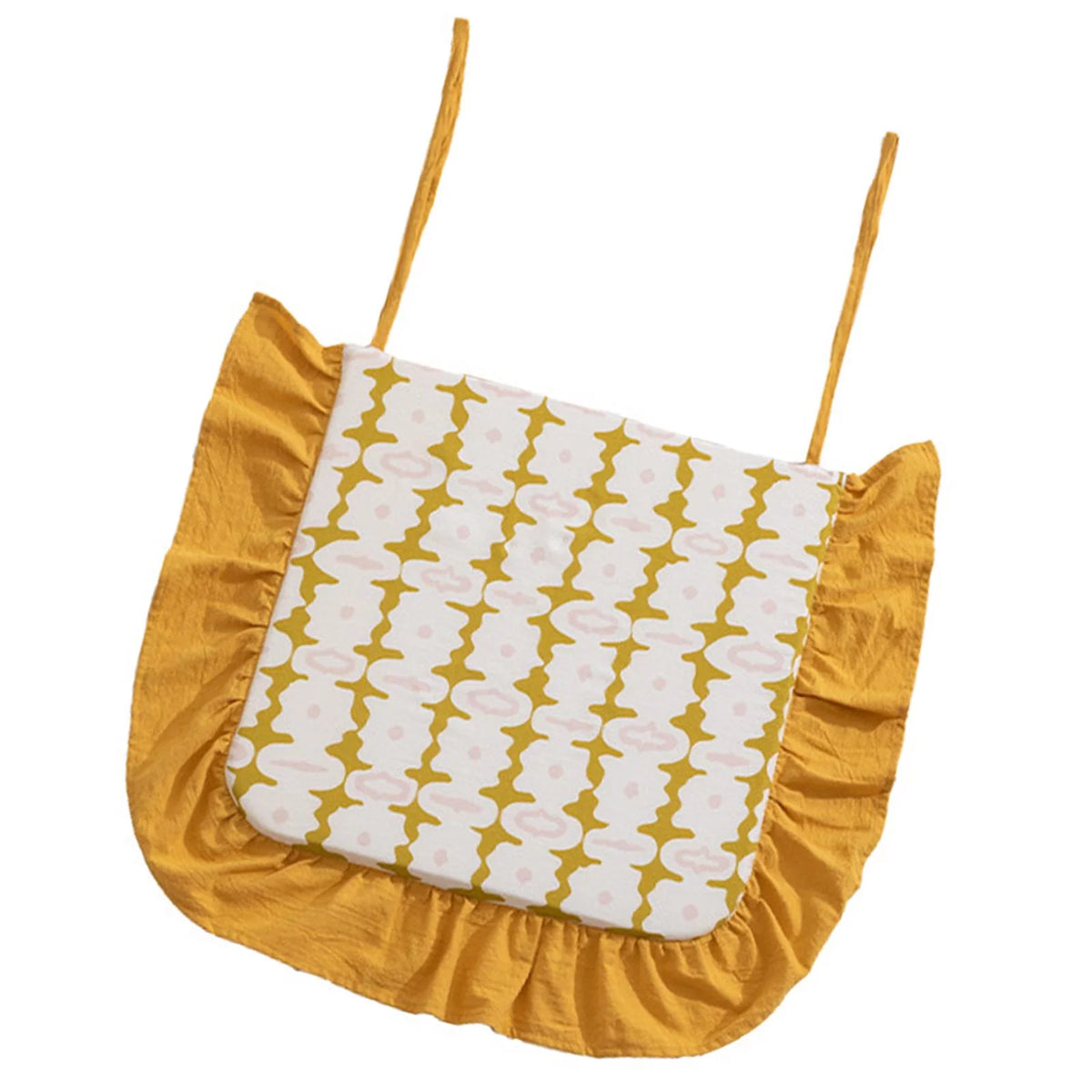 Yellow Floor Pillow I44420