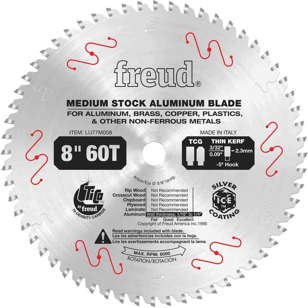 8x22 Thin Kerf Non-Ferrous Metal Saw Blade X57912