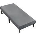 Gray Microfiber Cot Fitted Sheet 31x75 Inches D68980