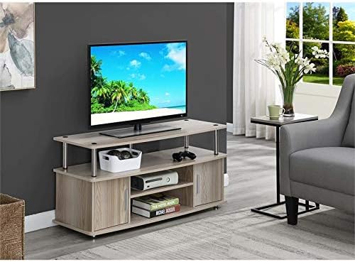 47 TV Stand Entertainment Console with 2 Storage Cabinets U492