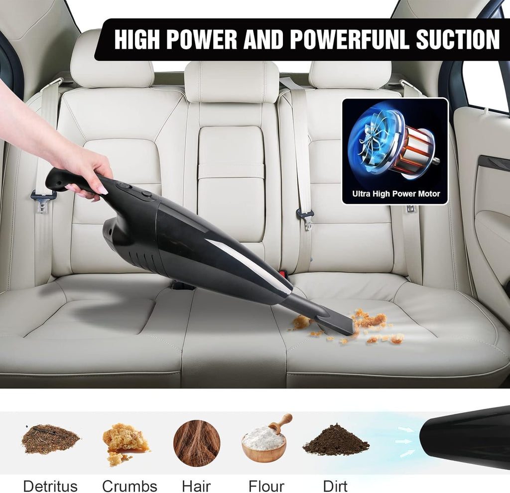 7500Pa Portable Handheld Car Vacuum T3158