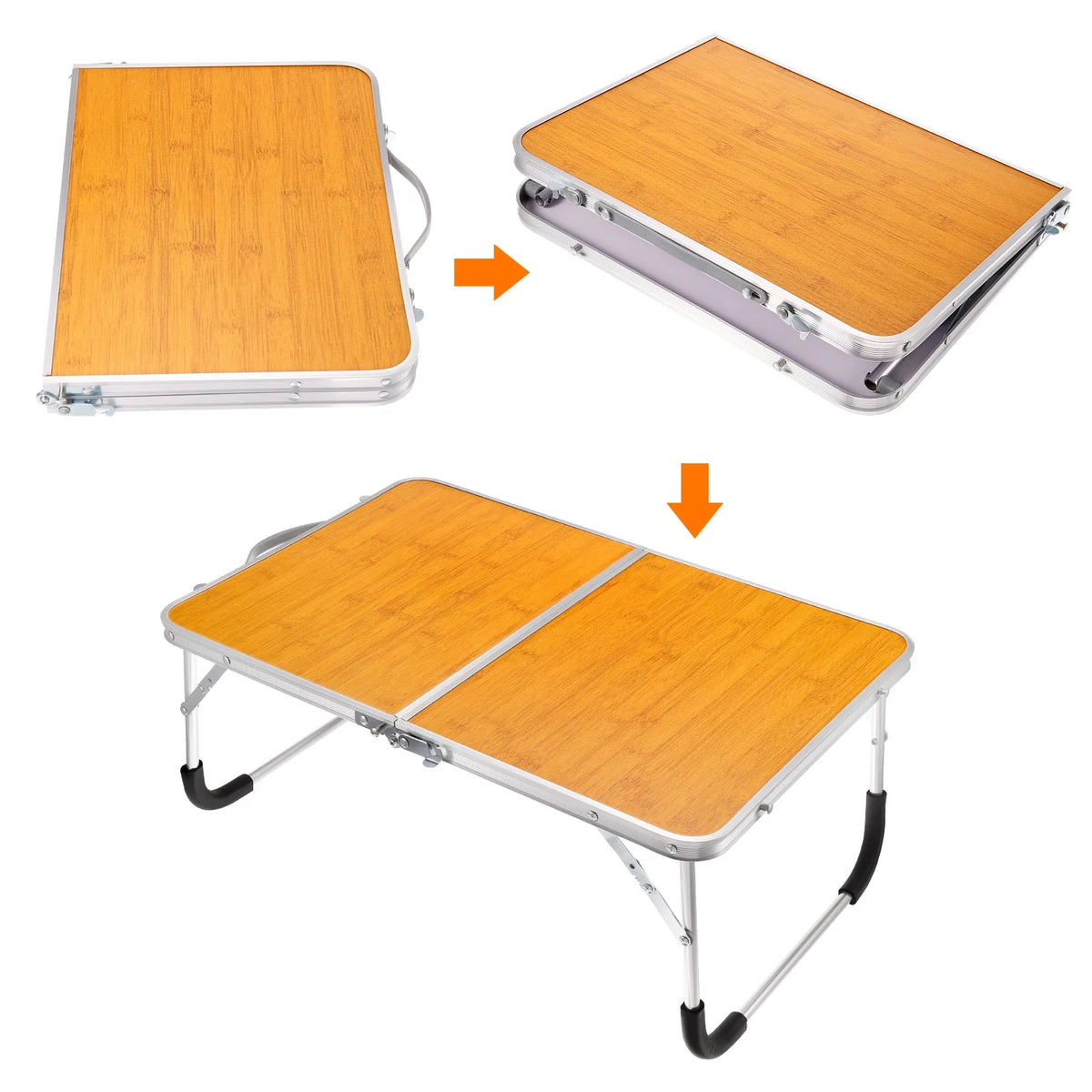 Foldable Portable Lap Desk Brown H99931