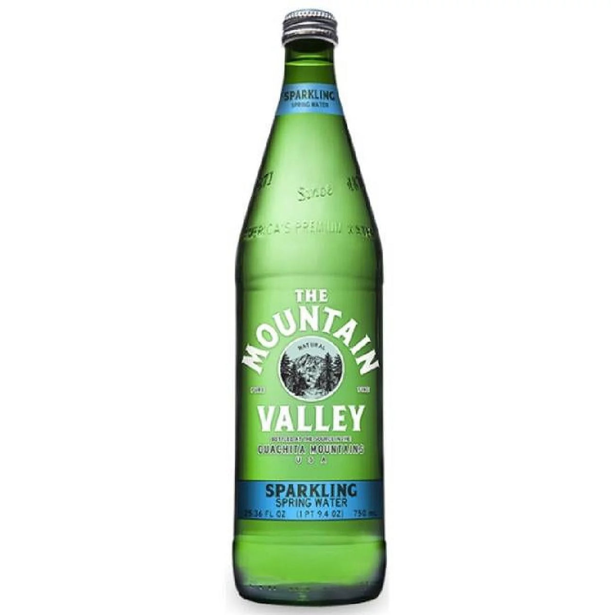 750 ml Sparkling Glass Water, Pack of 12 P9819
