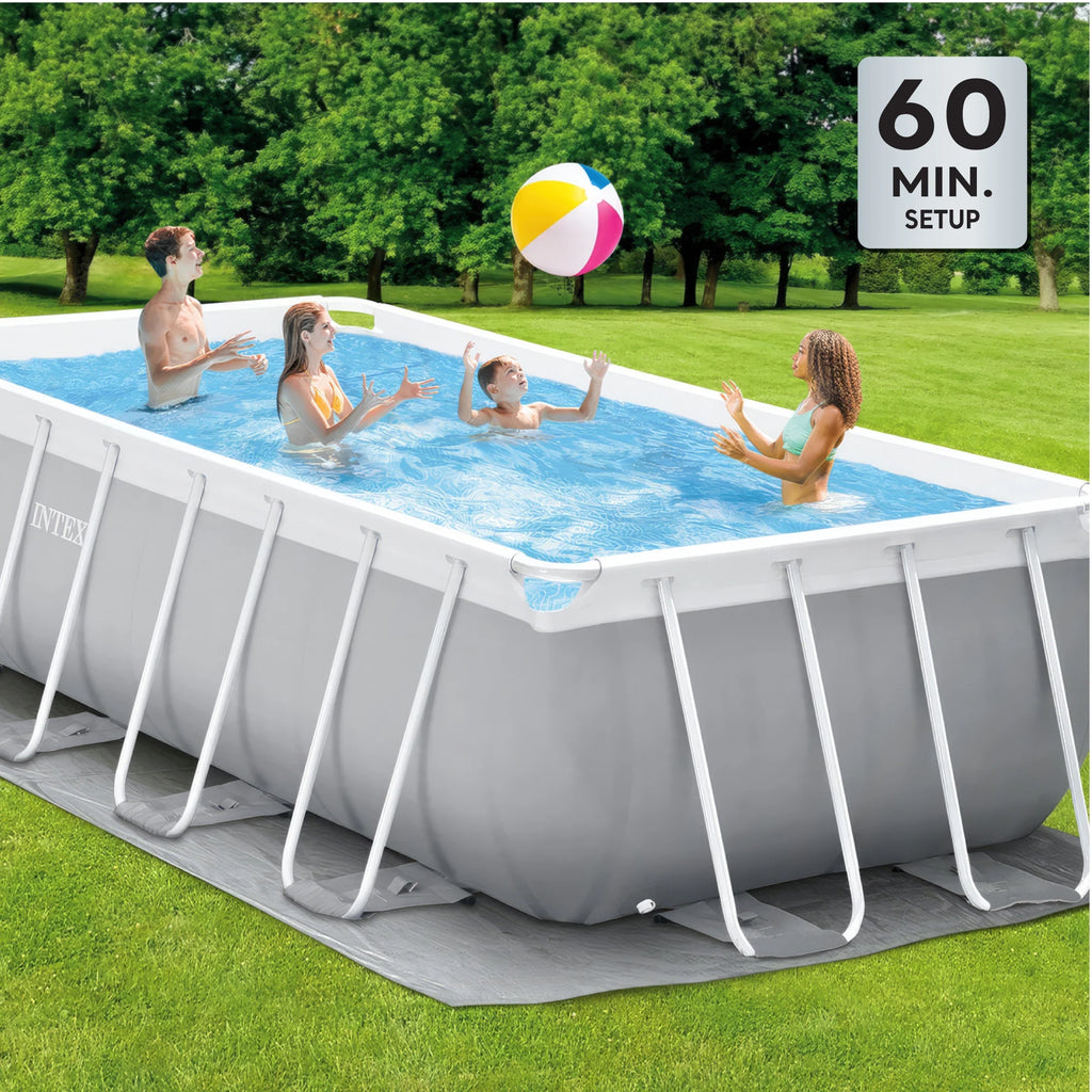 16Ft x 8Ft x 42In Rectangular Pool Set K23855