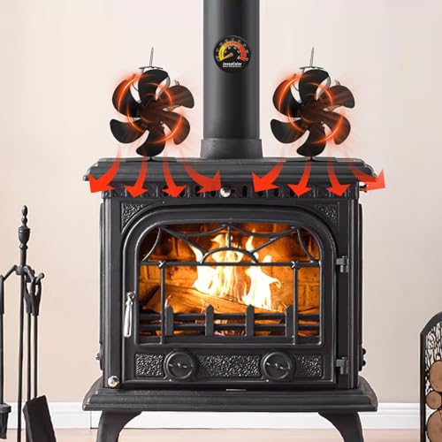 Wood Stove Fan with Bracket U93639