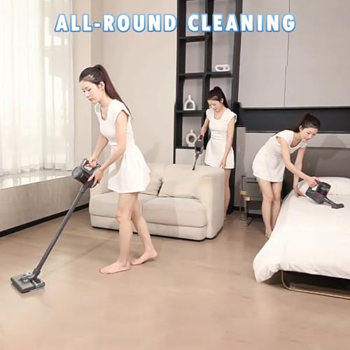 Cordless Stick Vacuum Cleaner with LED Display, 2000mAh Battery, Anti Hair Wrap P994