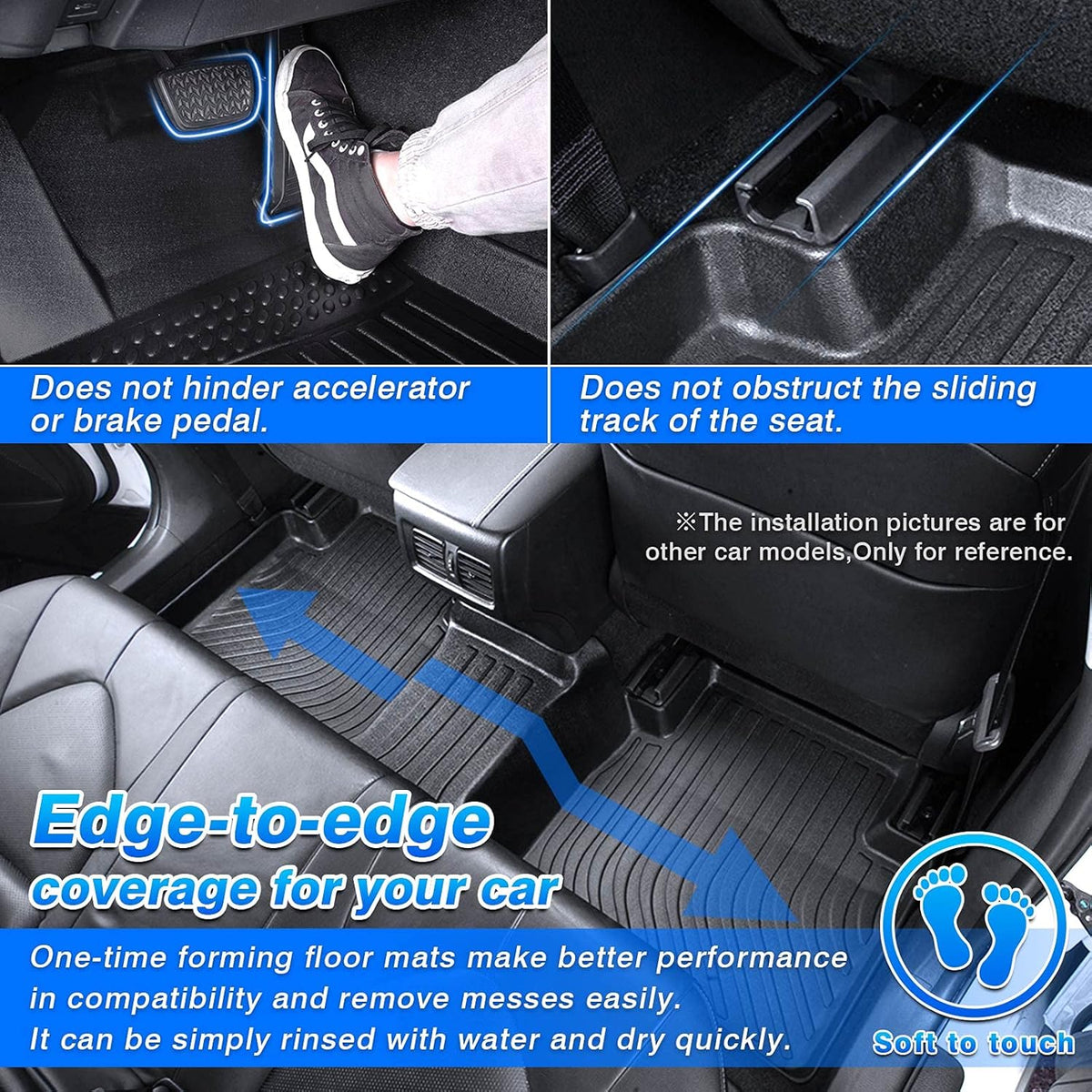 All Weather Floor Liners for Mini Countryman B955