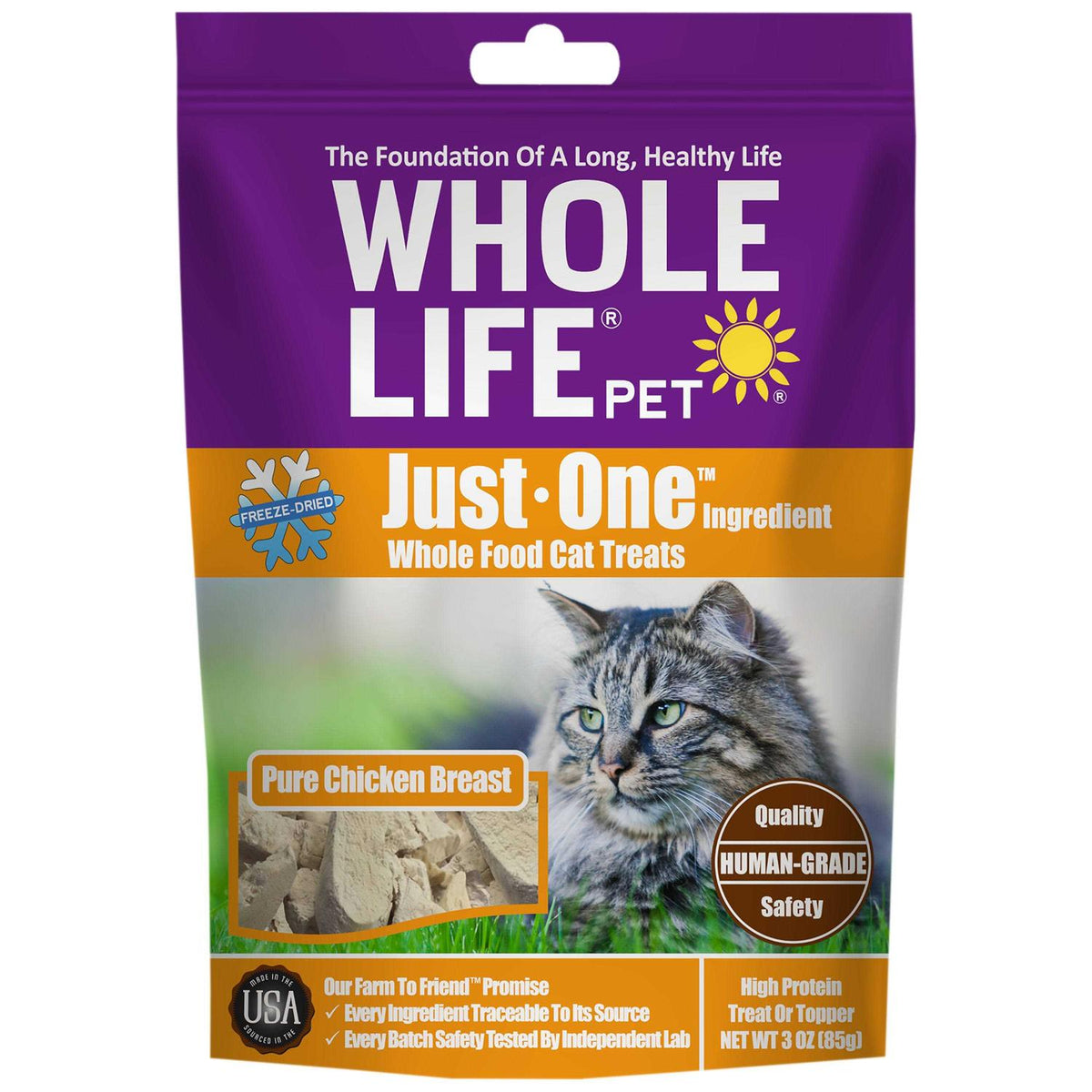 Freeze-Dried Chicken Cat Treats F45462