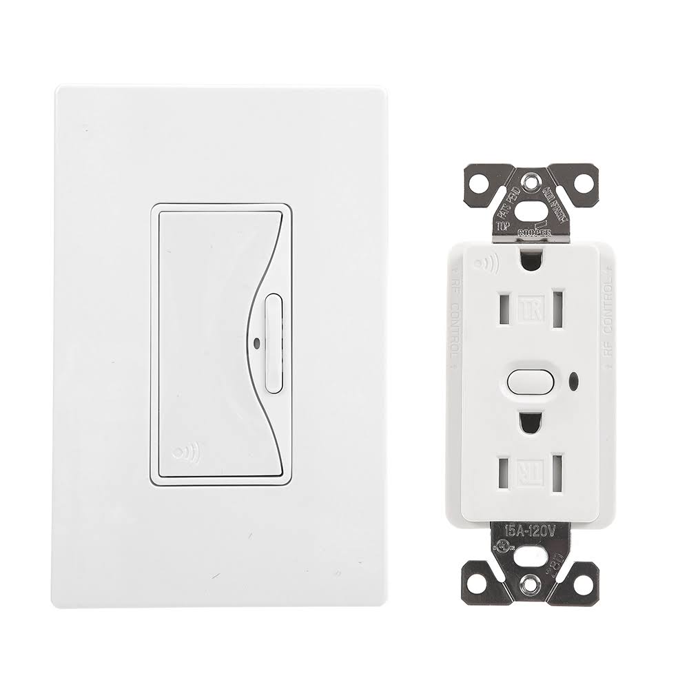 Alpine White Switch and Receptacle Kit E987