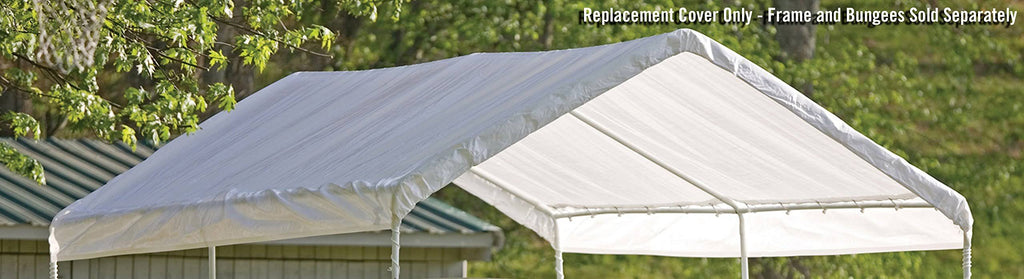 10 ft. x 20 ft. White Canopy Replacement Cover K2529