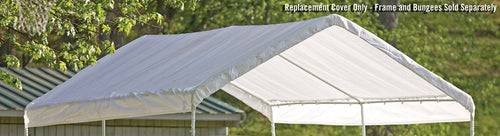 10 ft. x 20 ft. White Canopy Replacement Cover K2529