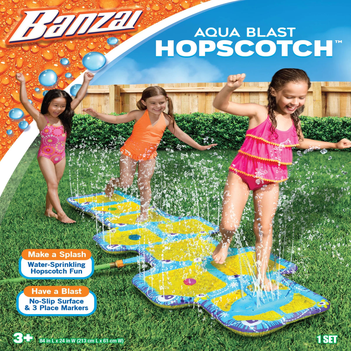 Hopscotch Sprinkler Game with No-Slip Surface O5311