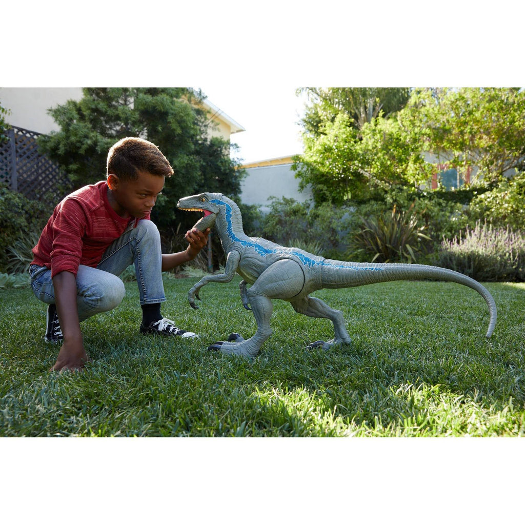 Super Colossal Velociraptor Blue L980552