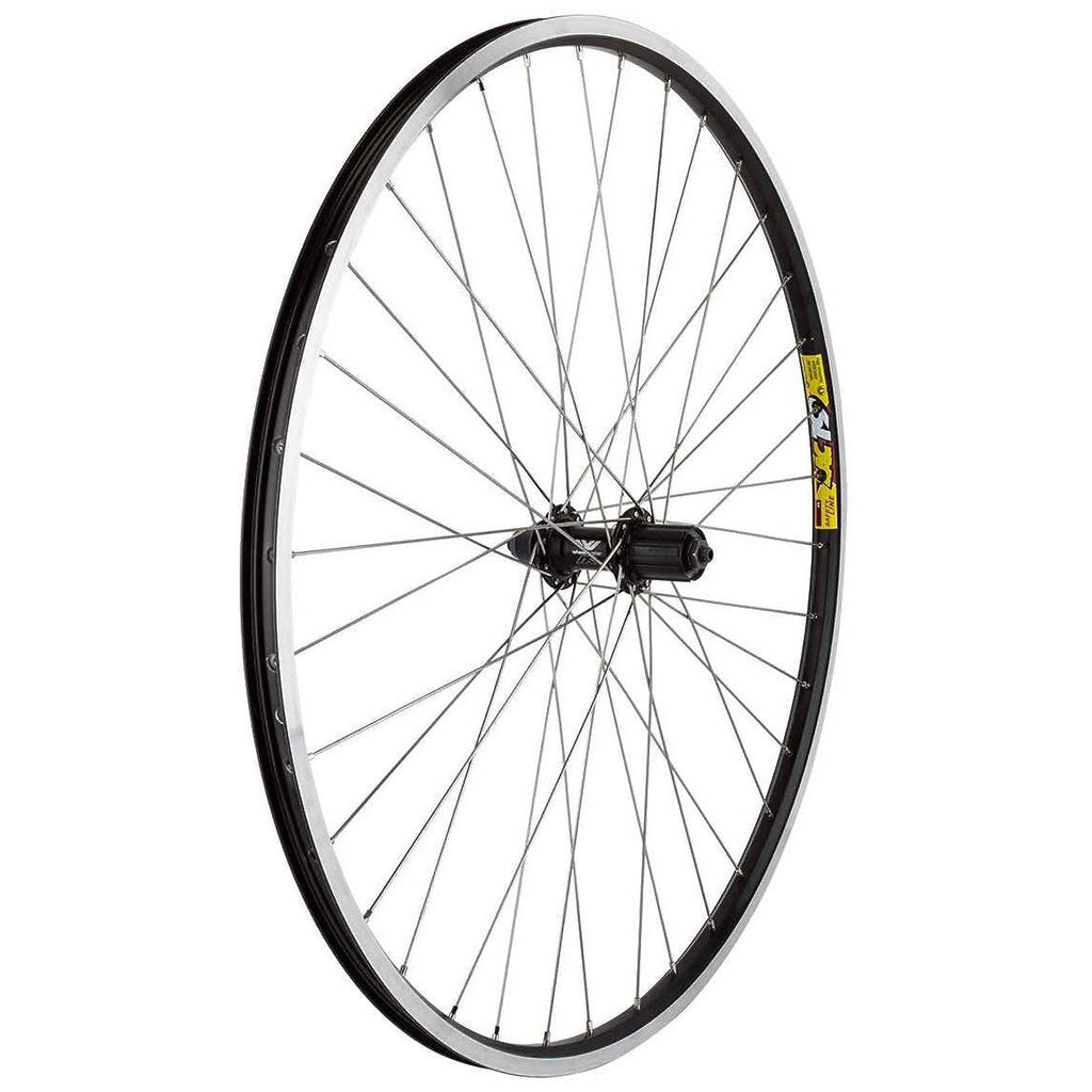 700c Black Alloy Rear Wheel V121