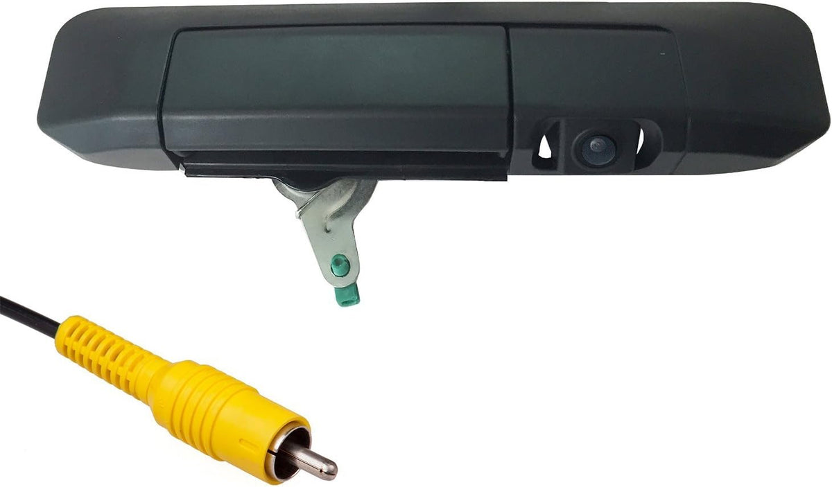 Black Textured Tailgate Handle with Backup Camera Z819555