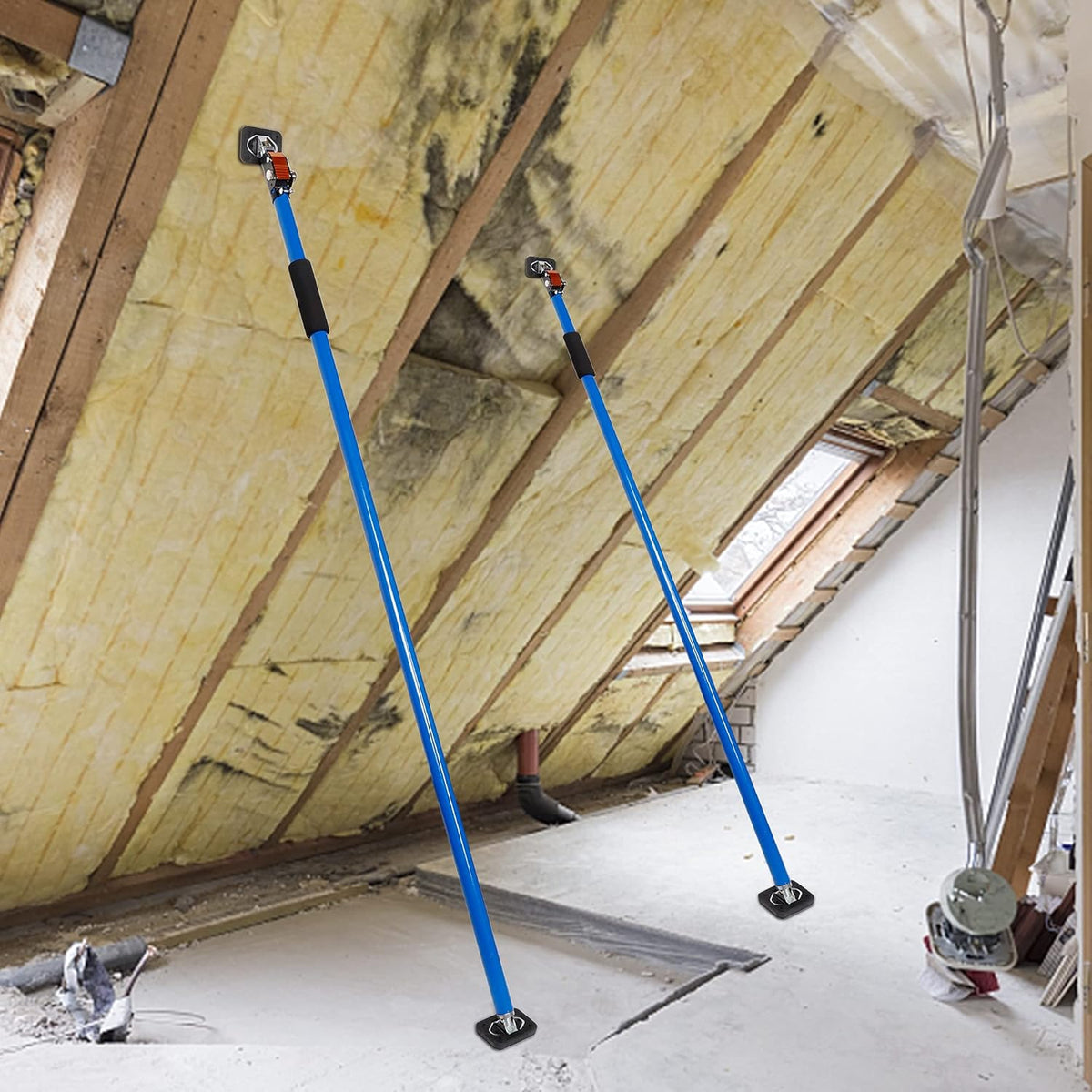 Adjustable Steel Support Pole, 1 Pack Z78749