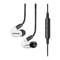 White Sound Isolating Earphones with Remote + Mic F278066