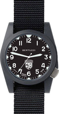 Black Dial Black Case Black Nylon Watch M76130