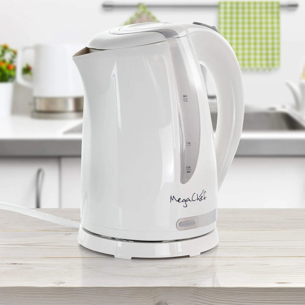 White 1.7Lt Plastic Electric Tea Kettle T709650
