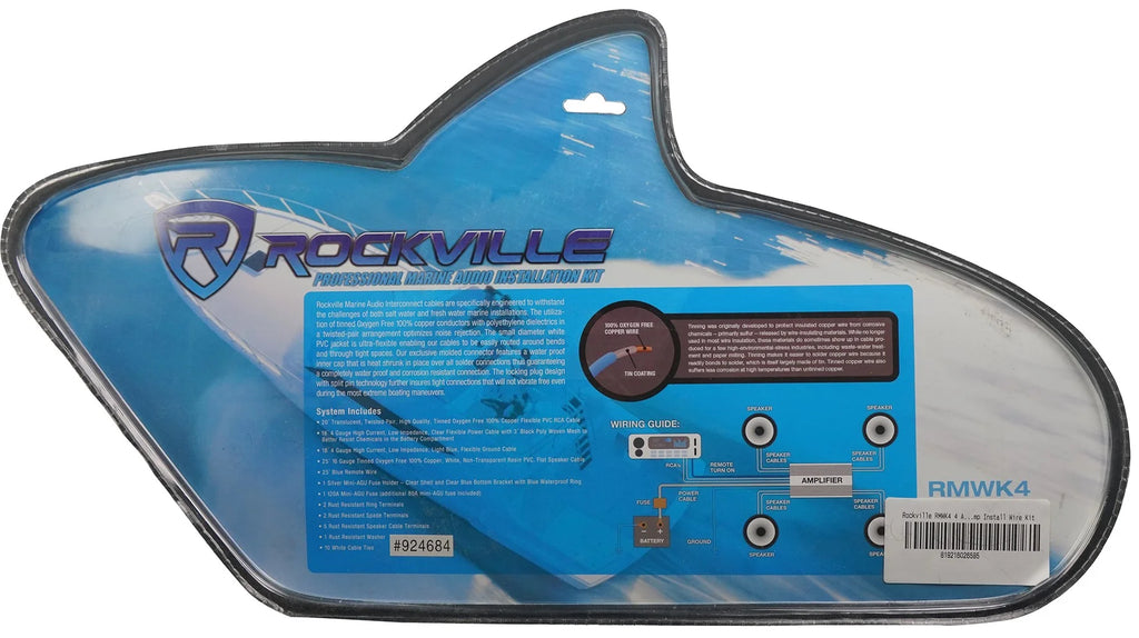 5 Zone Marine Receiver with Bluetooth and 6-Channel Amplifier N7782