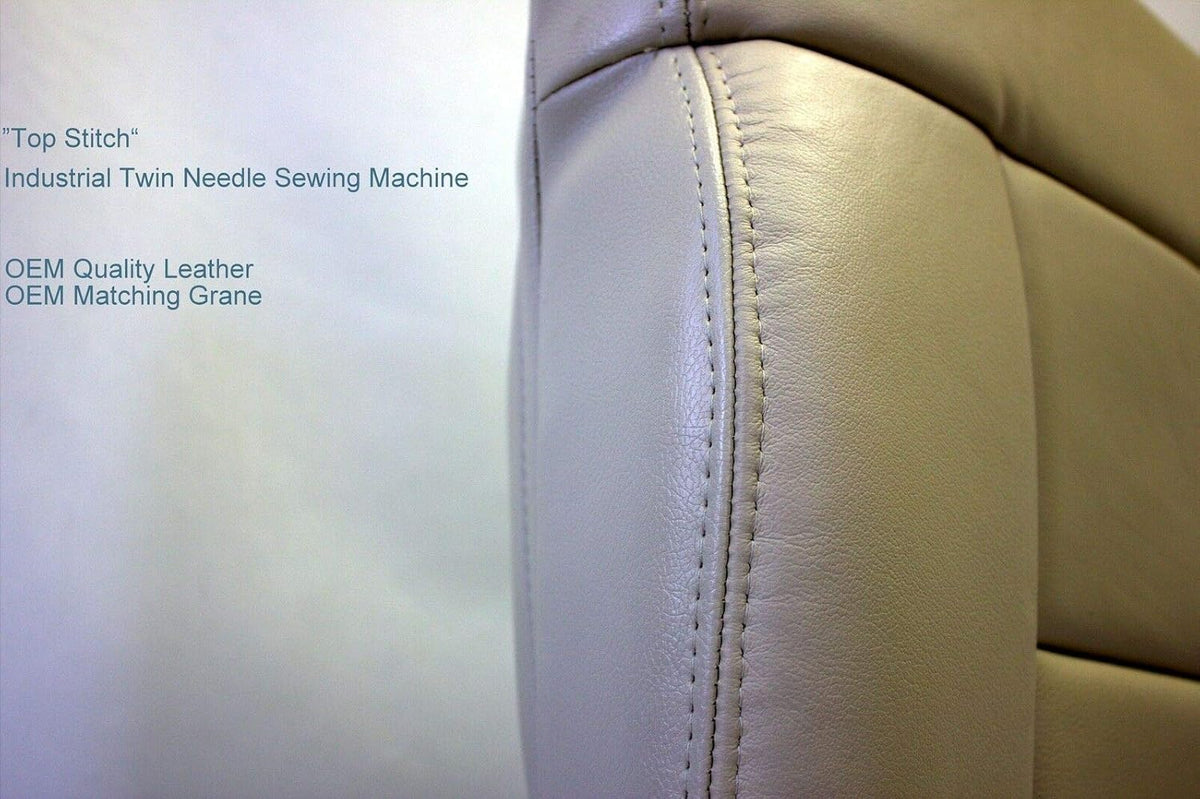 Tan Leather Seat Cover for Ford F150 SuperCrew J47365