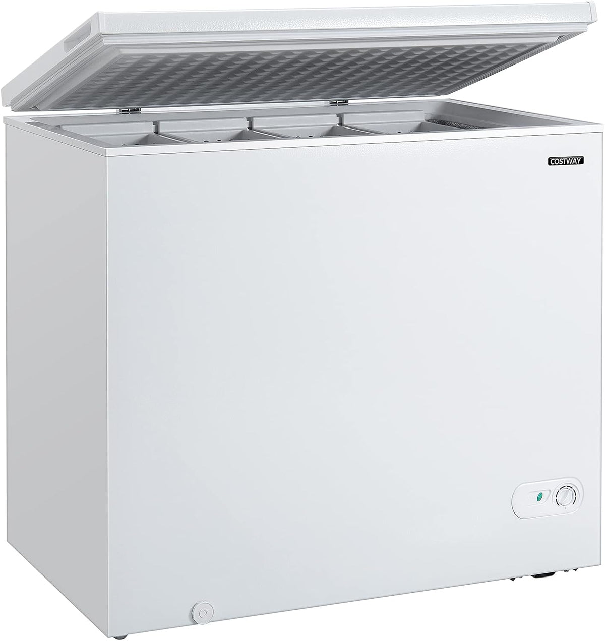 7.0 Cu.ft Upright Single Door Chest Freezer with 4 Removable Baskets F140