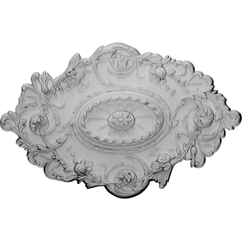 Smokey Topaz Crackle Ceiling Medallion H72191