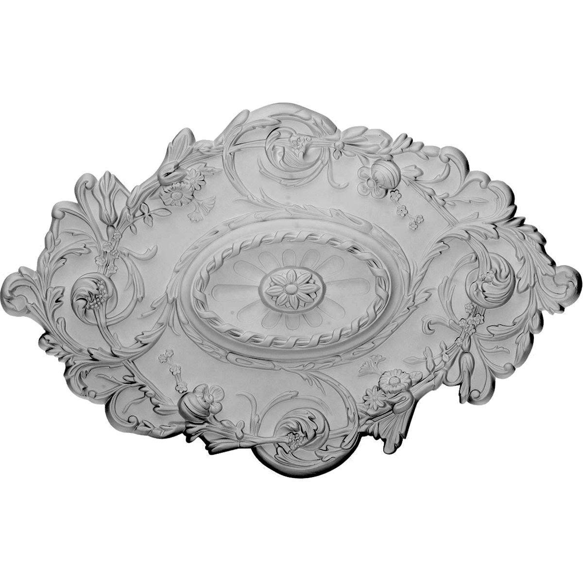Smokey Topaz Crackle Ceiling Medallion H72191