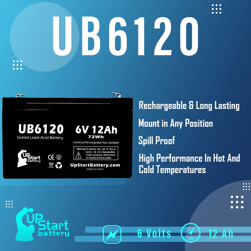 6V 12Ah Sealed Lead Acid Battery D574903