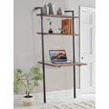 3 Tier Mango Wood Ladder Wall Shelf T7199