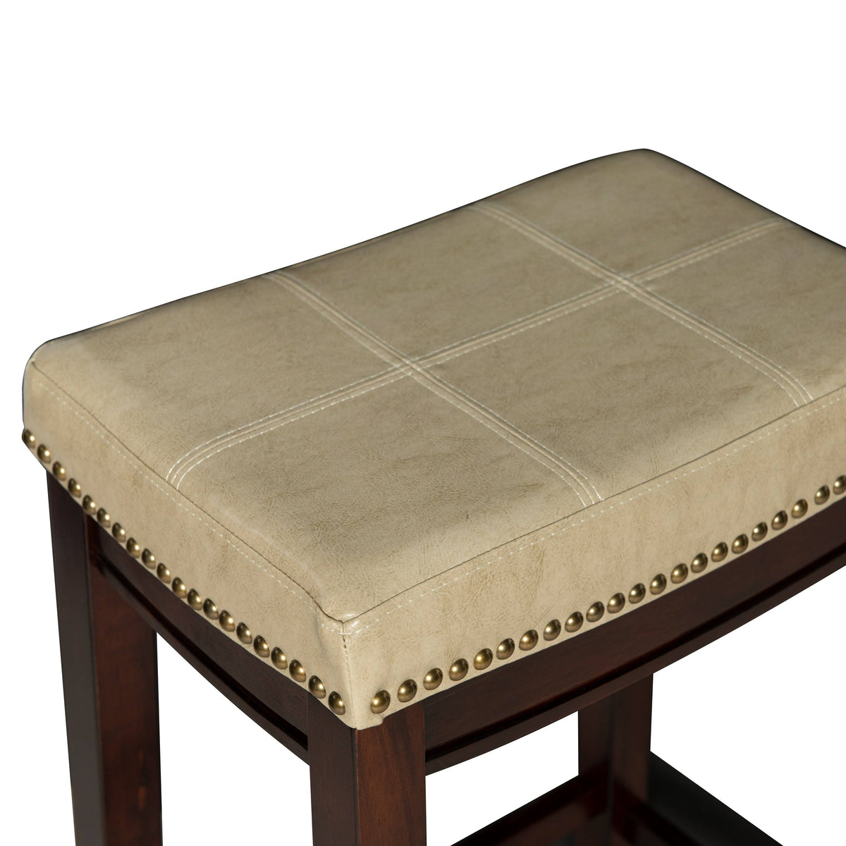 Backless Saddle-Seat Bar Stool B198082