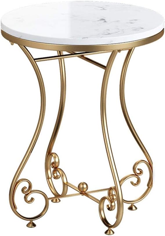 Marble Coffee Table with Iron Frame H430090