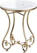 Marble Coffee Table with Iron Frame H430090