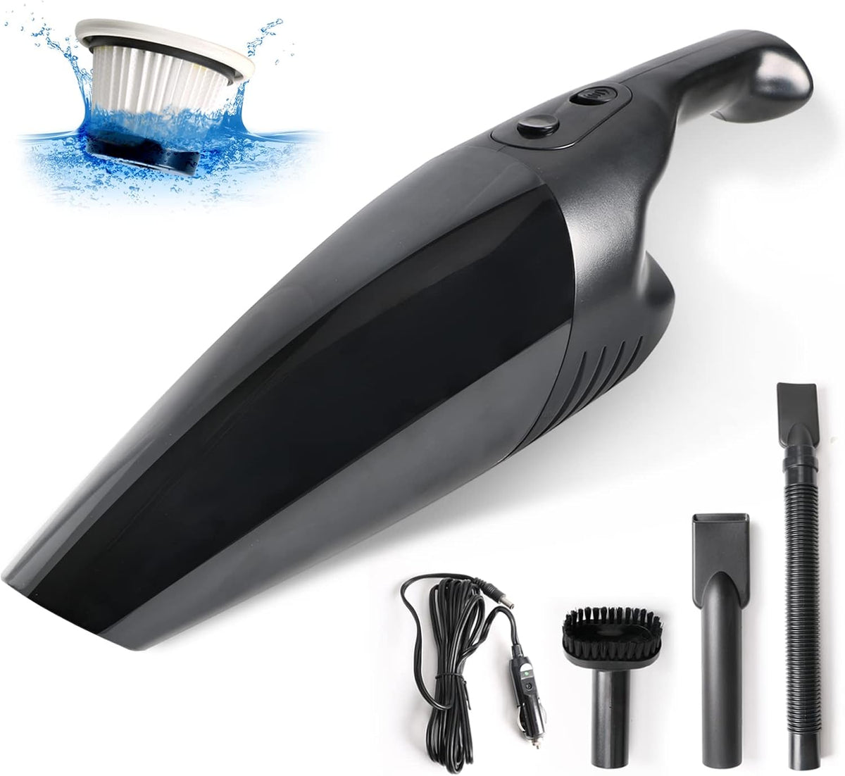 7500Pa Portable Handheld Car Vacuum T3158