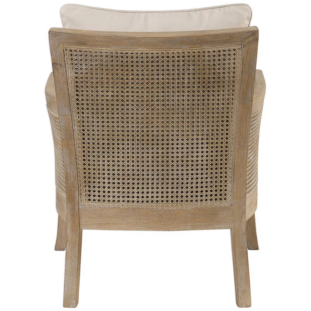 Off White Arm Chair A541876