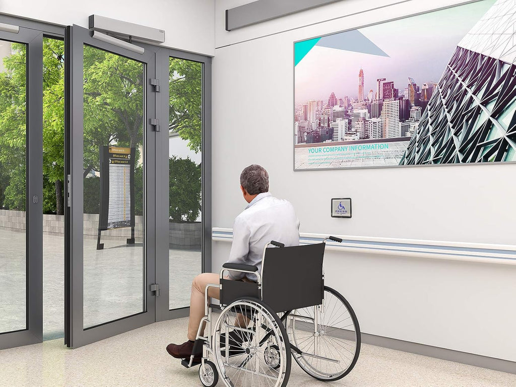 Handicap Door Opener with Stainless Steel Push Buttons I4100