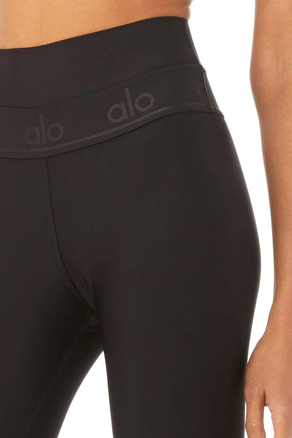 High-Waist Fitness Capri - Black N8152