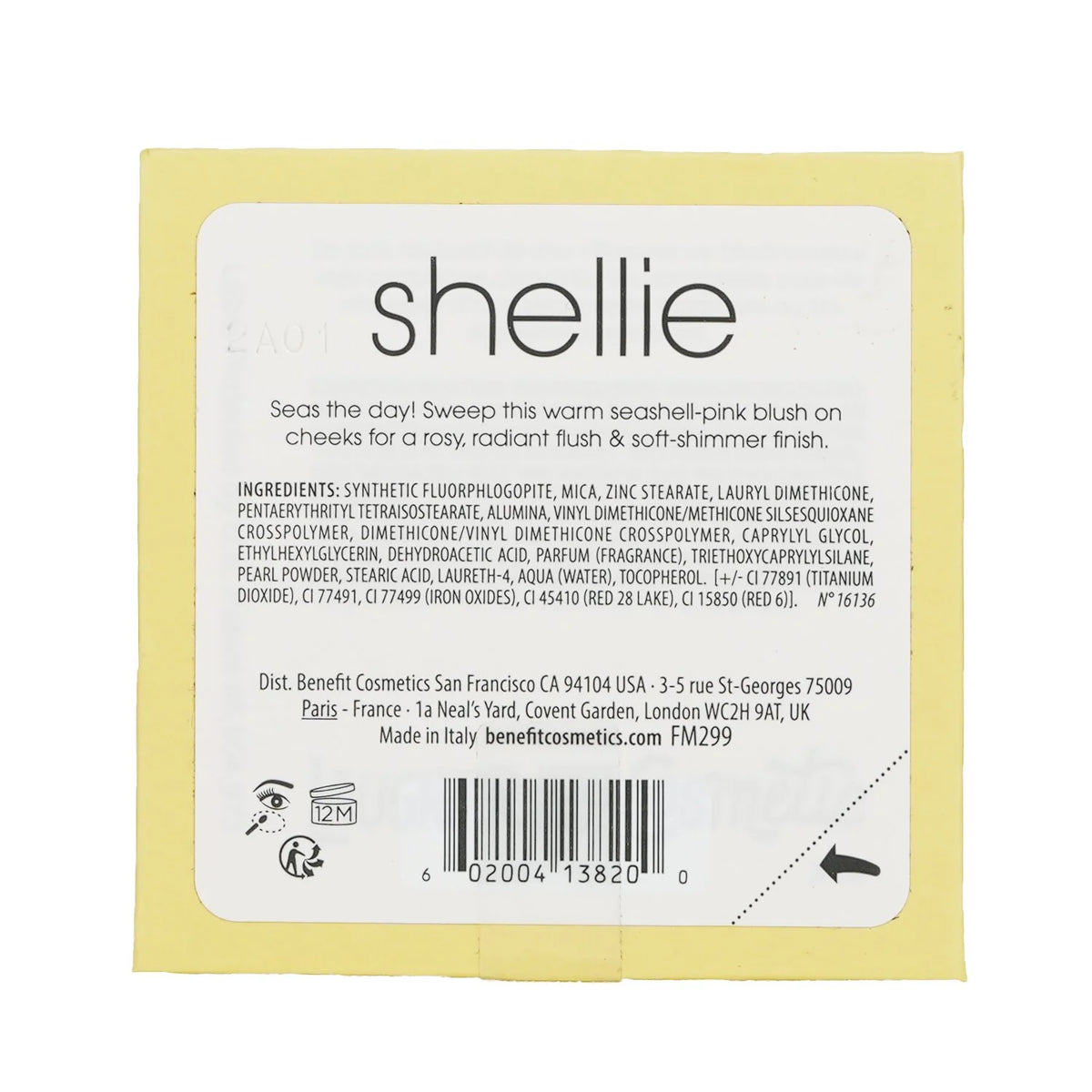 Shellie Warm Seashell Pink Blush 6g G839262